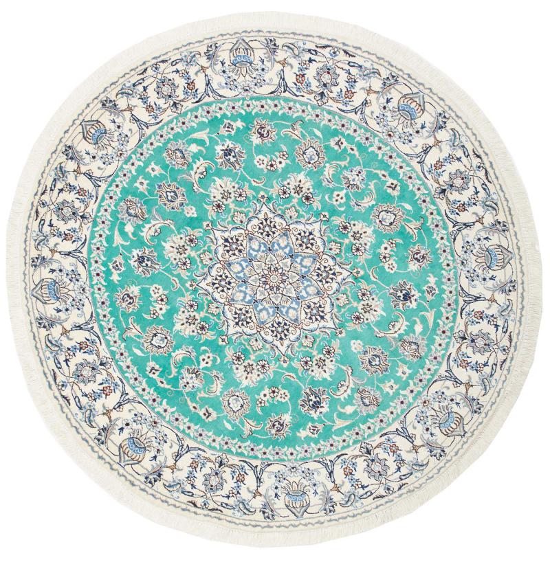 Persian Rug Nain 199x194 199x194, Persian Rug Knotted by hand