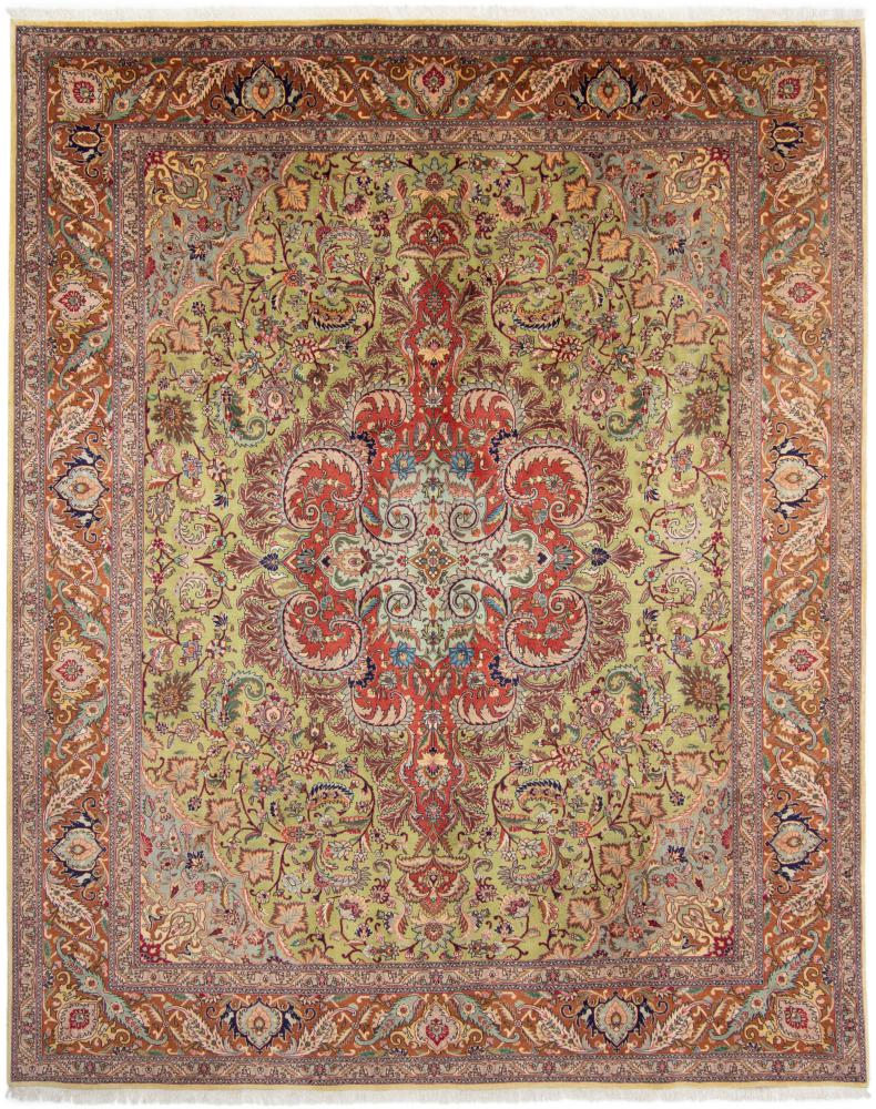 Persian Rug Tabriz 50Raj 374x305 374x305, Persian Rug Knotted by hand