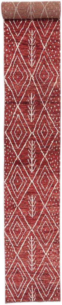 Afghan rug Berber Design 572x79 572x79, Persian Rug Knotted by hand