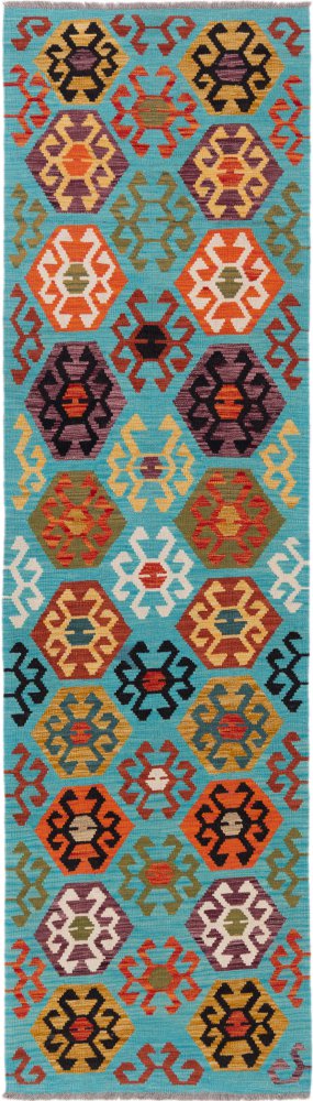 Afghansk tæppe Kelim Afghan 304x85 304x85, Persisk tæppe Håndvævet