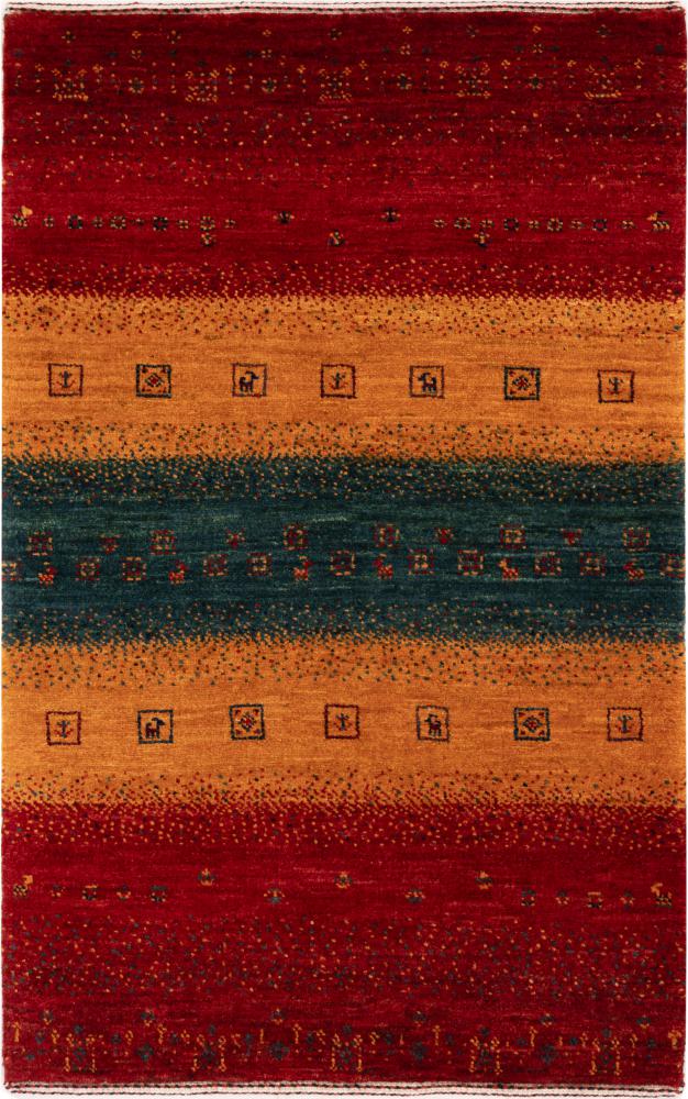 Perzisch tapijt Perzisch Gabbeh Loribaft Nowbaft 96x59 96x59, Perzisch tapijt Handgeknoopte