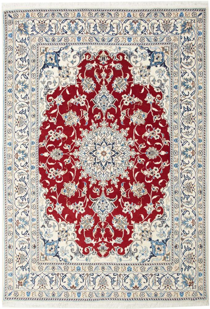Perserteppich Nain 6'11"x4'11" 6'11"x4'11", Perserteppich Handgeknüpft