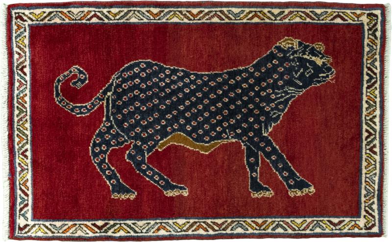 Persialainen matto Persia Gabbeh Ghashghai 105x68 105x68, Persialainen matto Solmittu käsin