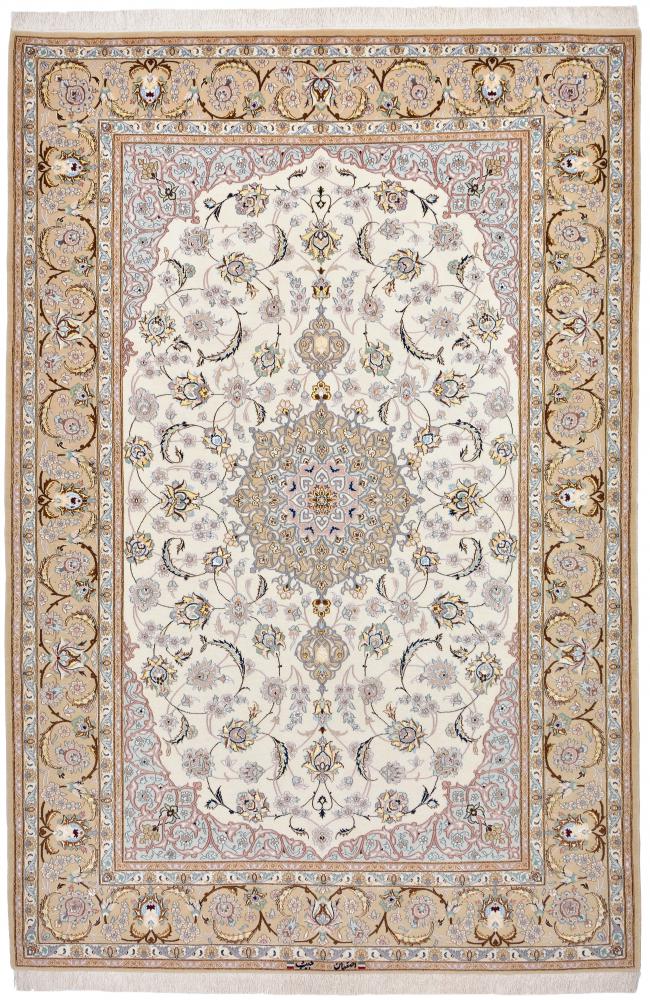 Covor persan Isfahan Urzeală de Mătase 239x164 239x164, Covor persan Înnodat manual