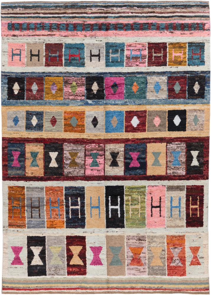 Afghan rug Berber Ghashghai 291x201 291x201, Persian Rug Knotted by hand