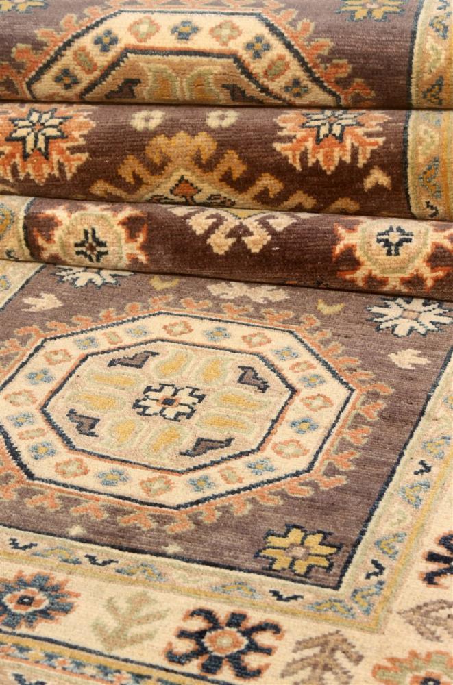 Afghan rug Kazak Ghazni 297x80 297x80, Persian Rug Knotted by hand