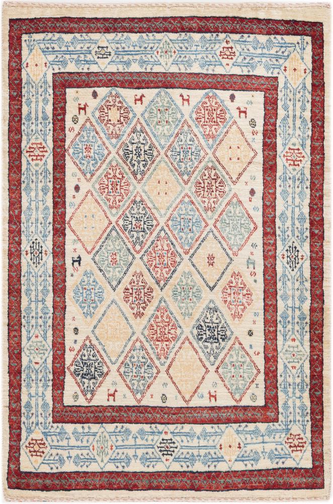 Covor persan Persia Gabbeh Loribaft Z 115x79 115x79, Covor persan Lucrate de mână