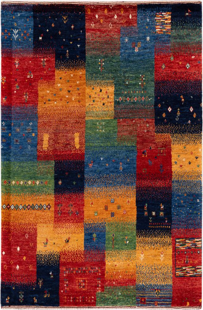 Persisk matta Persisk Gabbeh Loribaft Atelier 123x82 123x82, Persisk matta Handknuten