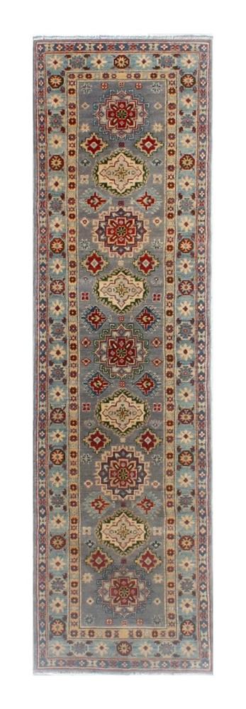 Afghan rug Kazak Ghazni 298x79 298x79, Persian Rug Knotted by hand
