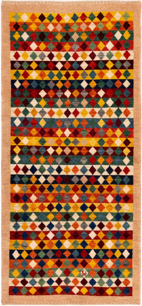 Tappeto persiano Persia Gabbeh Kashkuli 191x87 191x87, Tappeto persiano Annodato a mano