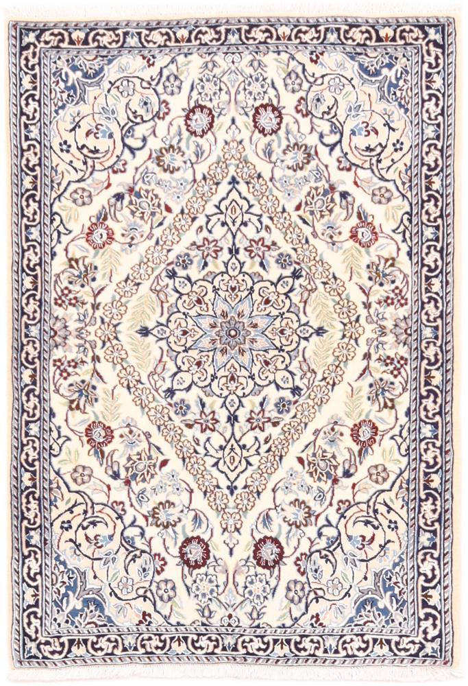 Persisk tæppe Nain 9La 133x92 133x92, Persisk tæppe Knyttet i hånden