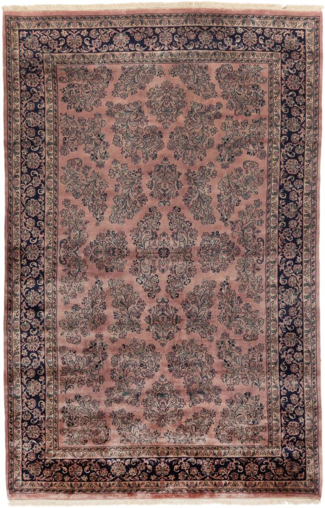 Tapis indien Indo Sarough 302x198 302x198, Tapis persan Noué à la main