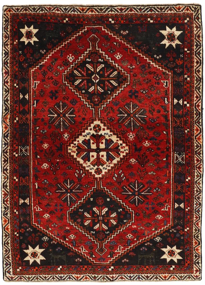Perserteppich Ghashghai 169x121 169x121, Perserteppich Handgeknüpft