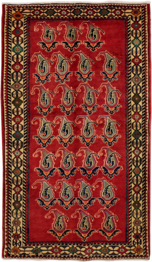 Persisk tæppe Shiraz 224x127 224x127, Persisk tæppe Knyttet i hånden