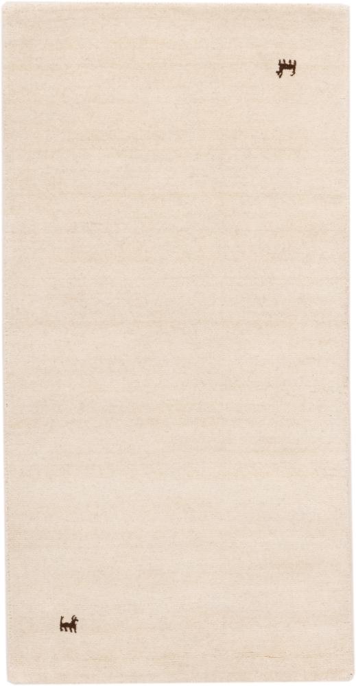 Tapete indiano Loom Gabbeh Cream 299x81 299x81, Tapete persa Loom Atado à mão 