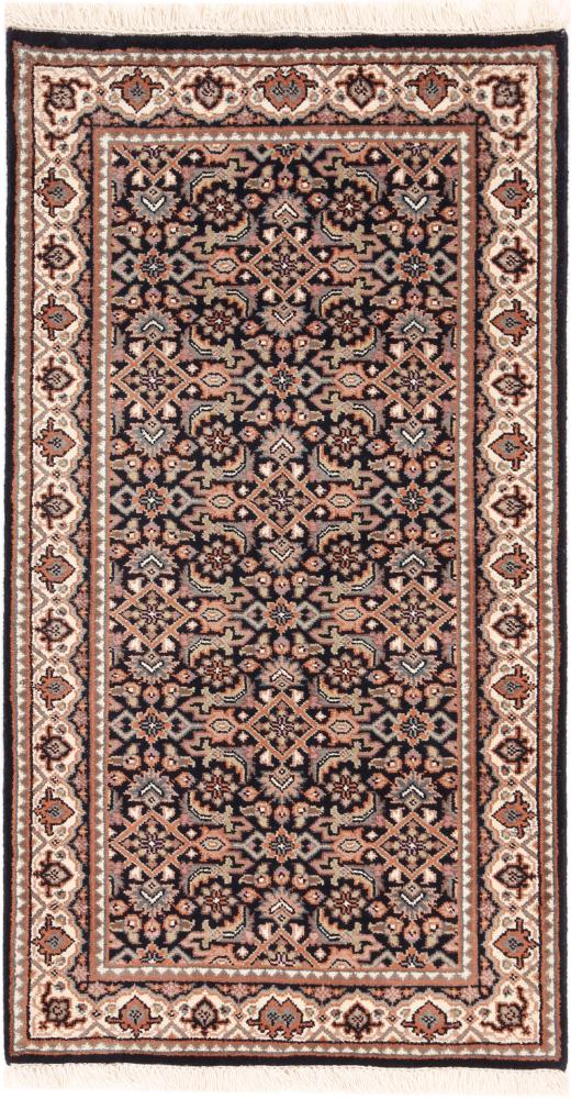 Tapis indien Indo Herati 138x74 138x74, Tapis persan Noué à la main