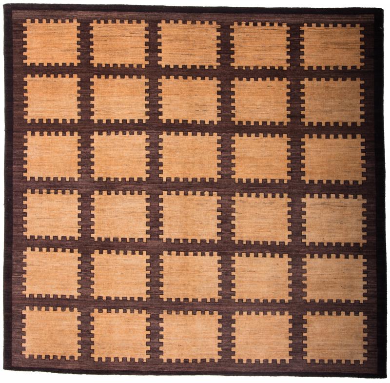 Afghan rug Ziegler Modcar 204x211 204x211, Persian Rug Knotted by hand