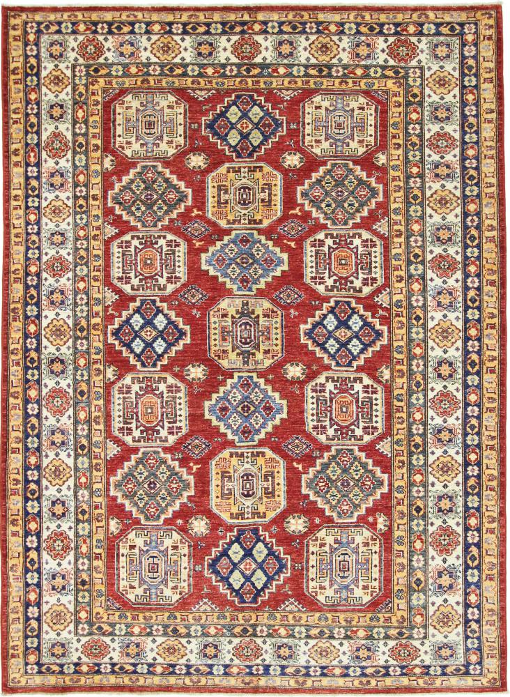 Afghansk tæppe Super Kazak 237x174 237x174, Persisk tæppe Knyttet i hånden