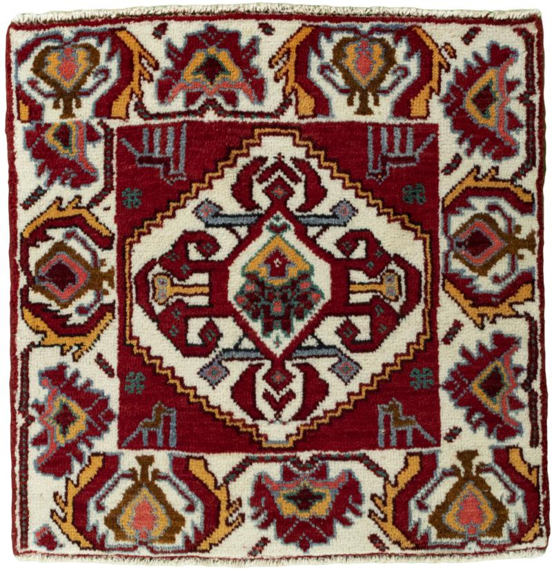 Persian Rug Shiraz 63x65 63x65, Persian Rug Knotted by hand