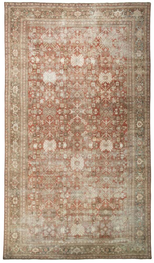 Persialainen matto Mahal Antiikki 596x341 596x341, Persialainen matto Solmittu käsin