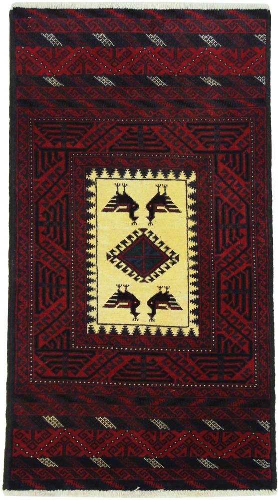 Tapete persa Balúchi 158x82 158x82, Tapete persa Atado à mão