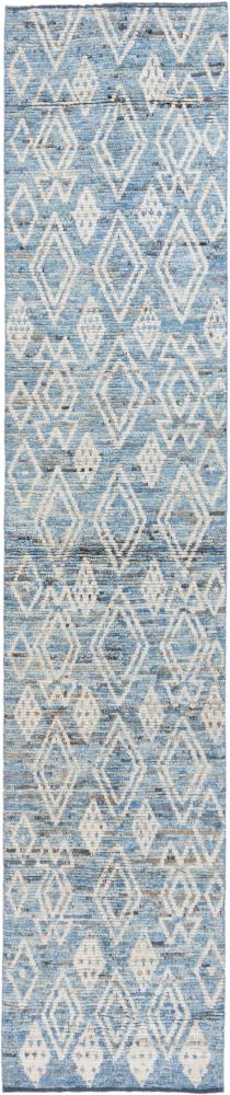 Afghan rug Berber Design 389x79 389x79, Persian Rug Knotted by hand