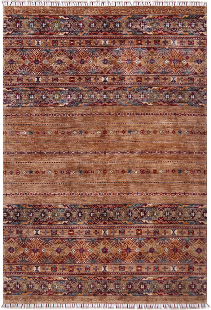Pakistansk tæppe Arijana 221x152 221x152, Persisk tæppe Håndknyttet