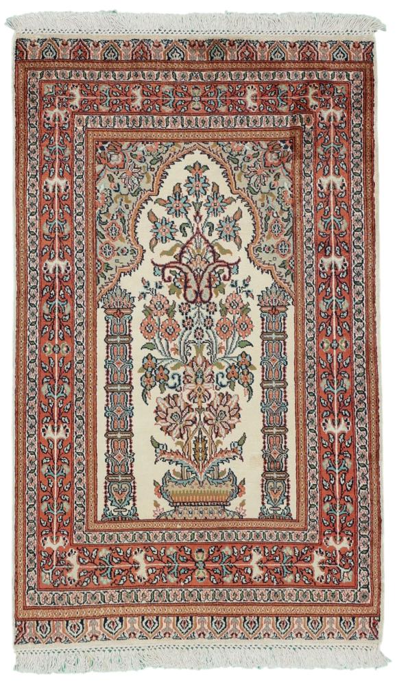 Alfombra india Cachemira de Seda 101x61 101x61, Alfombra persa Anudado a mano