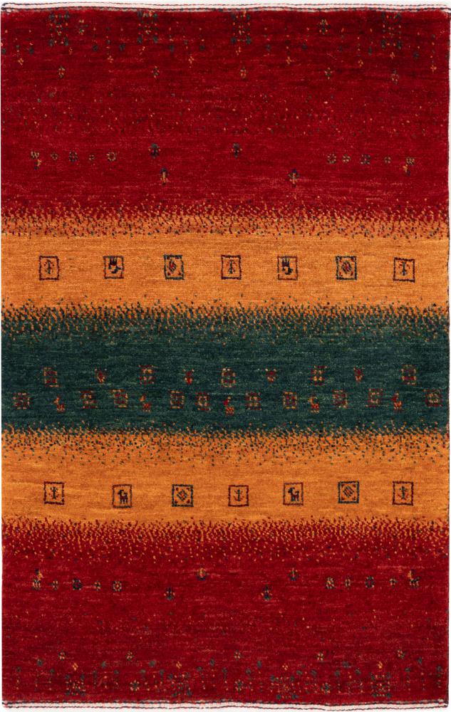 Perzisch tapijt Perzisch Gabbeh Loribaft Nowbaft 96x62 96x62, Perzisch tapijt Handgeknoopte