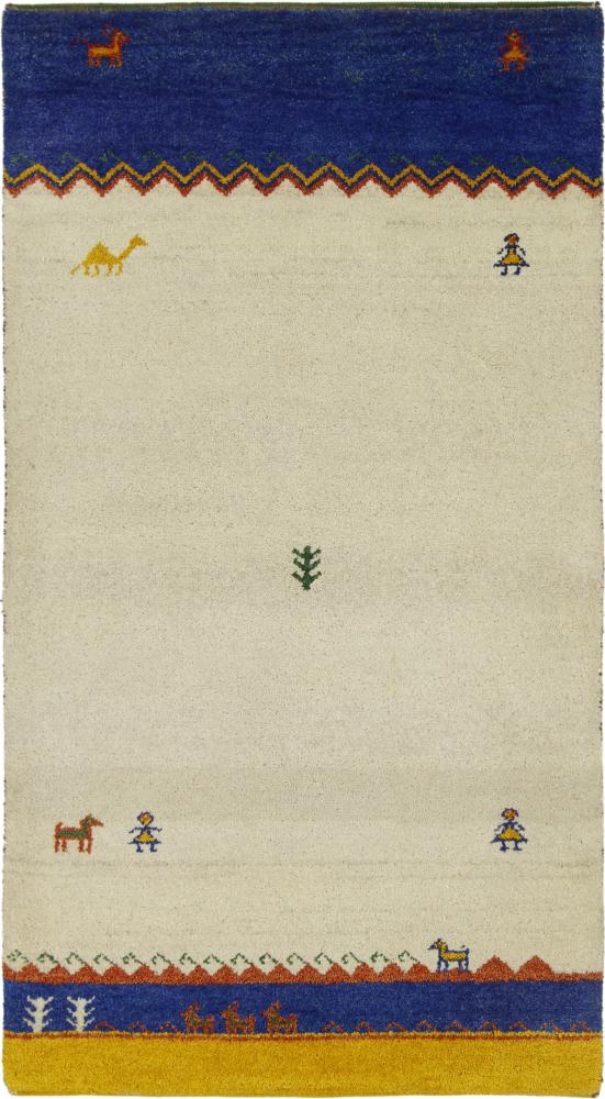 Alfombra india Gabbeh 166x94 166x94, Alfombra persa Anudado a mano