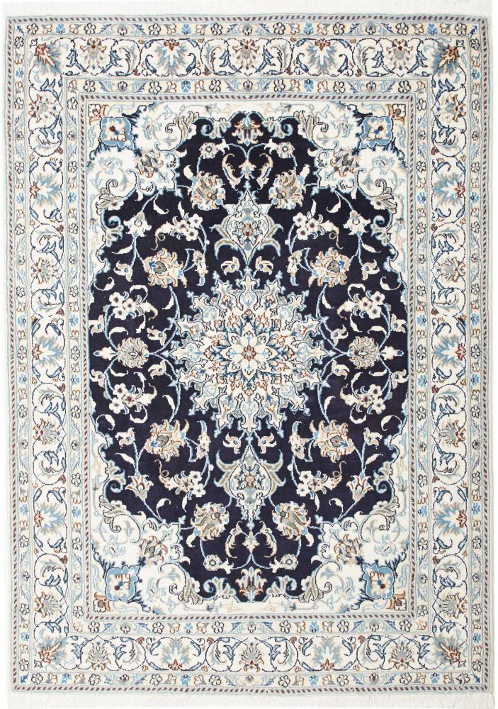 Perserteppich Nain 211x151 211x151, Perserteppich Handgeknüpft