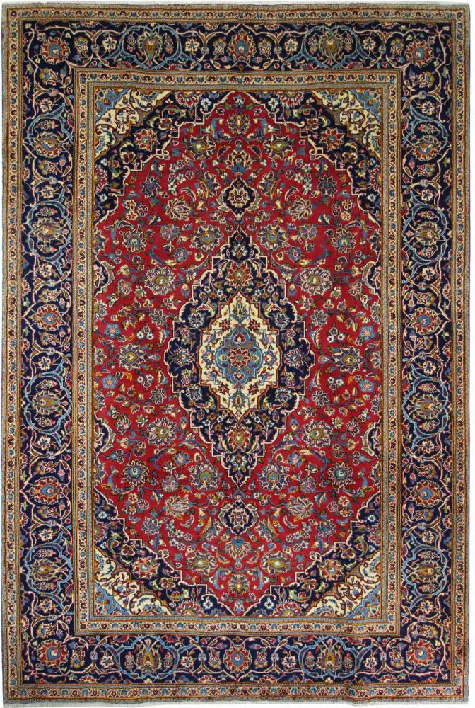 Tapis persan Kashan Ardekan 352x242 352x242, Tapis persan Noué à la main