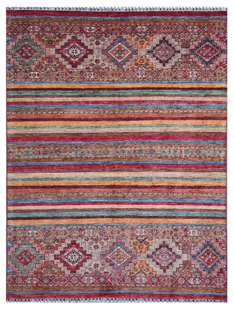 Pakistanilainen matto Arijana Shaal 202x155 202x155, Persialainen matto Solmittu käsin