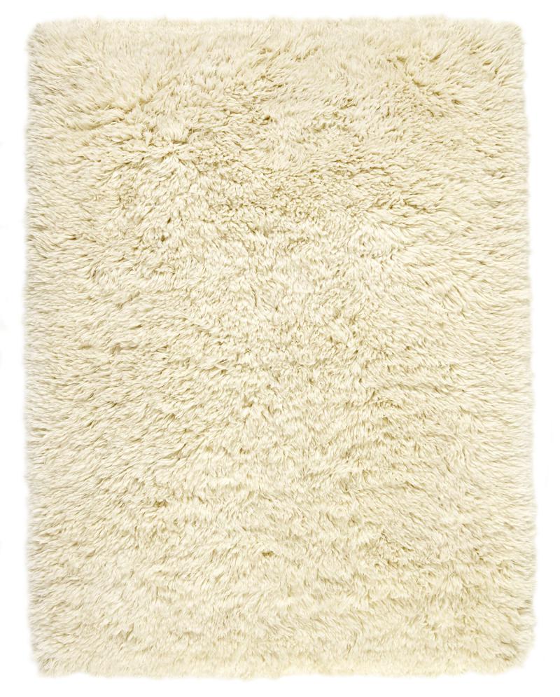 Tapis indien Berber Blanc 301x201 301x201, Tapis persan Noué à la main