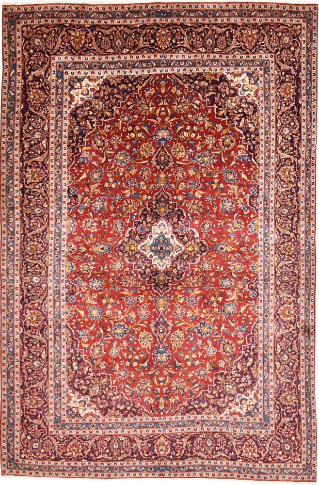 Persian Rug Keshan 375x252 375x252, Persian Rug Knotted by hand