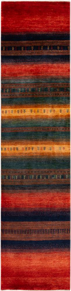 Alfombra persa Persia Gabbeh Loribaft Atash 344x84 344x84, Alfombra persa Anudado a mano