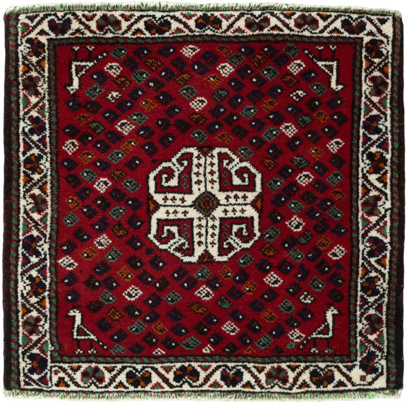 Persian Rug Shiraz 70x72 70x72, Persian Rug Knotted by hand