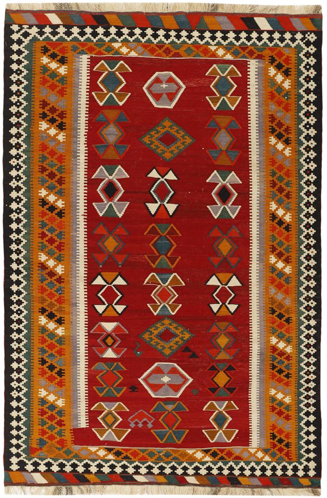 Persian Rug Kilim Fars 242x151 242x151, Persian Rug Woven by hand