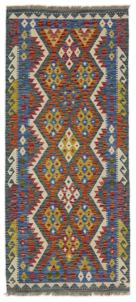 Αφγανικό χαλί Κιλίμ Afghan 196x86 196x86, Περσικό χαλί Οι κόμποι έγιναν με το χέρι