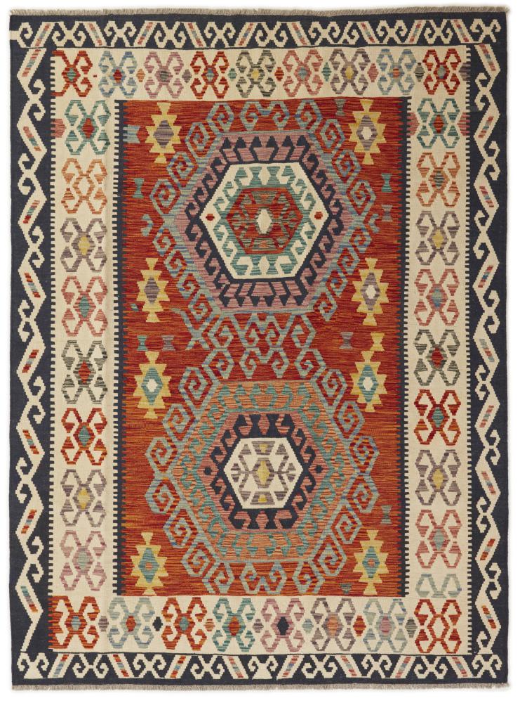 Afghan rug Kilim Afghan 8'2"x6'0" 8'2"x6'0", Persian Rug Woven by hand