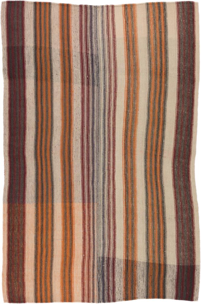 Tapis persan Kilim Fars 210x134 210x134, Tapis persan Tissé à la main