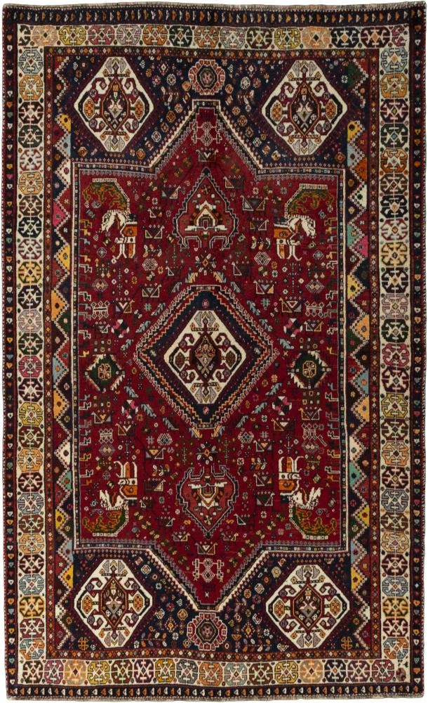 Perserteppich Shiraz 259x159 259x159, Perserteppich Handgeknüpft