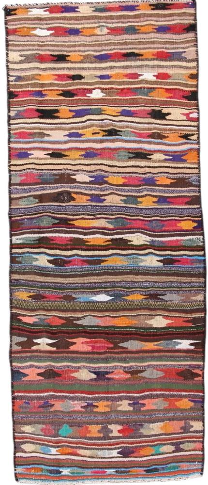 Covor persan Chilim Fars Antic 284x116 284x116, Covor persan Lucrate de mână