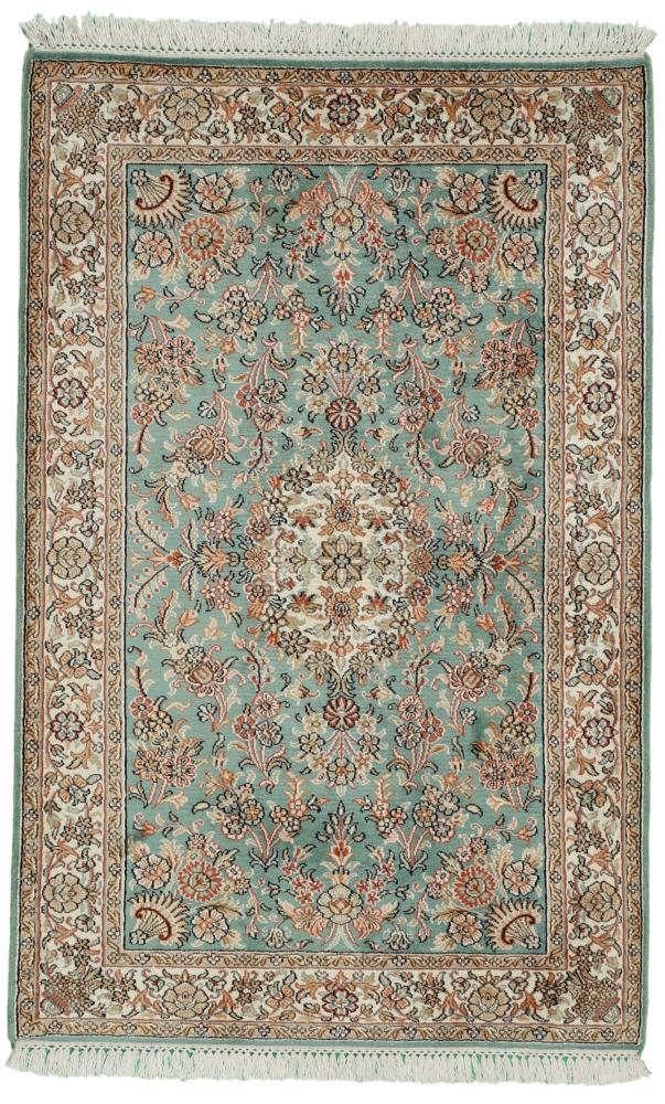 Indyjski dywan Kaszmir Jedwab 124x80 124x80, Dywan perski Ręcznie tkane