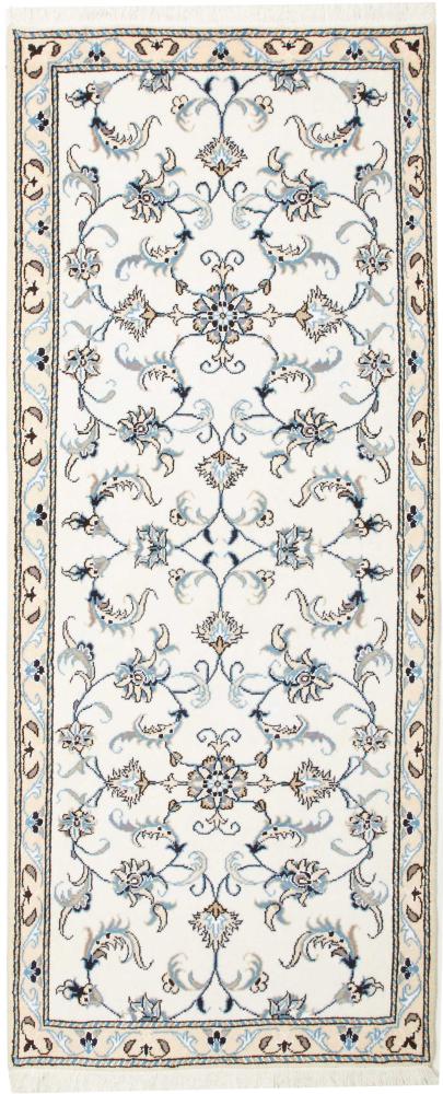 Tapis persan Naïn 203x81 203x81, Tapis persan Noué à la main