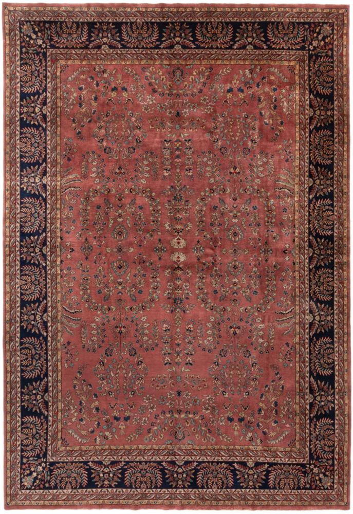 Indisk teppe Indo Sarough 449x308 449x308, Persisk teppe Knyttet for hånd