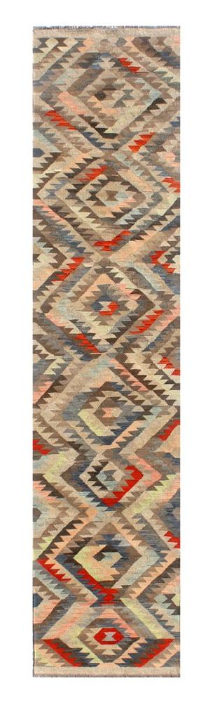 Afghansk teppe Kelim Afghan Heritage 394x85 394x85, Persisk teppe Handwoven 