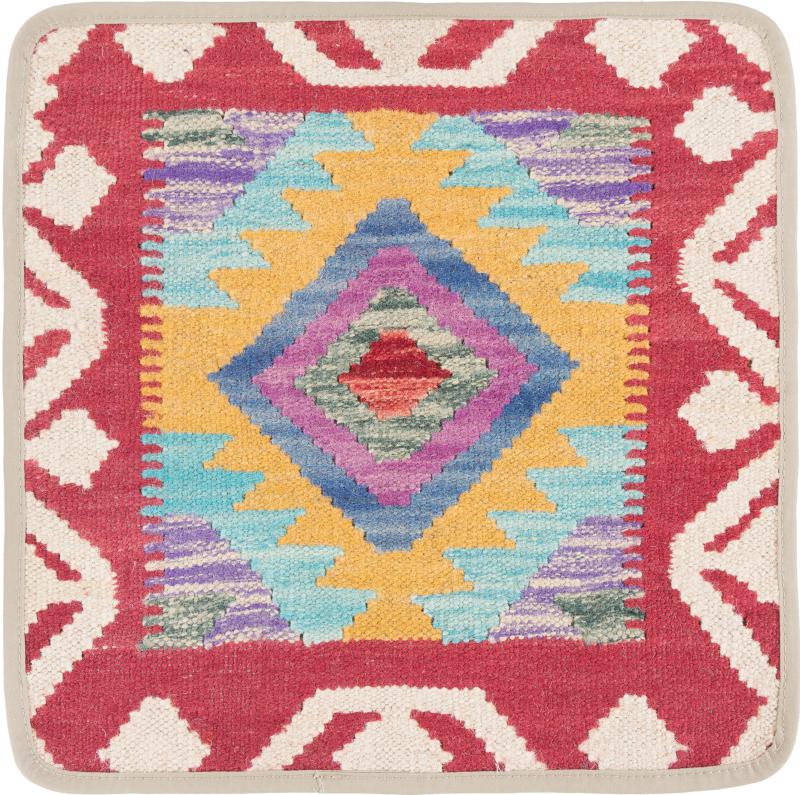 Tappeto Afgano Kilim Afghan Copricuscino 40x40 40x40, Tappeto persiano Annodato a mano