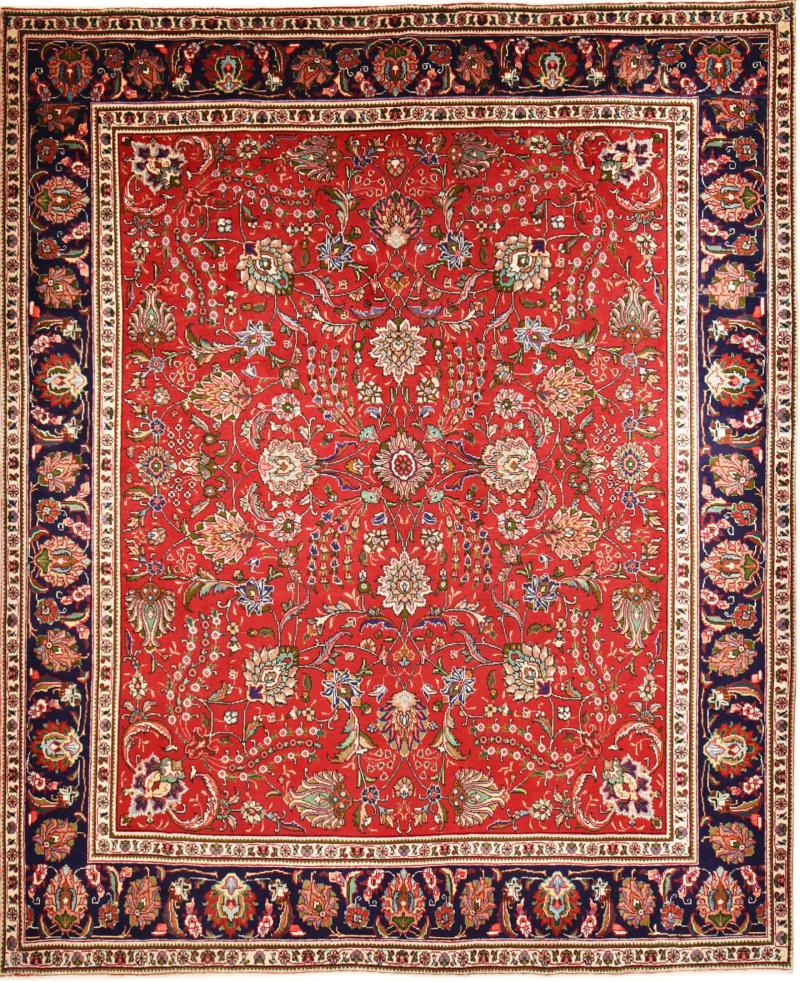 Persian Rug Tabriz 352x294 352x294, Persian Rug Knotted by hand
