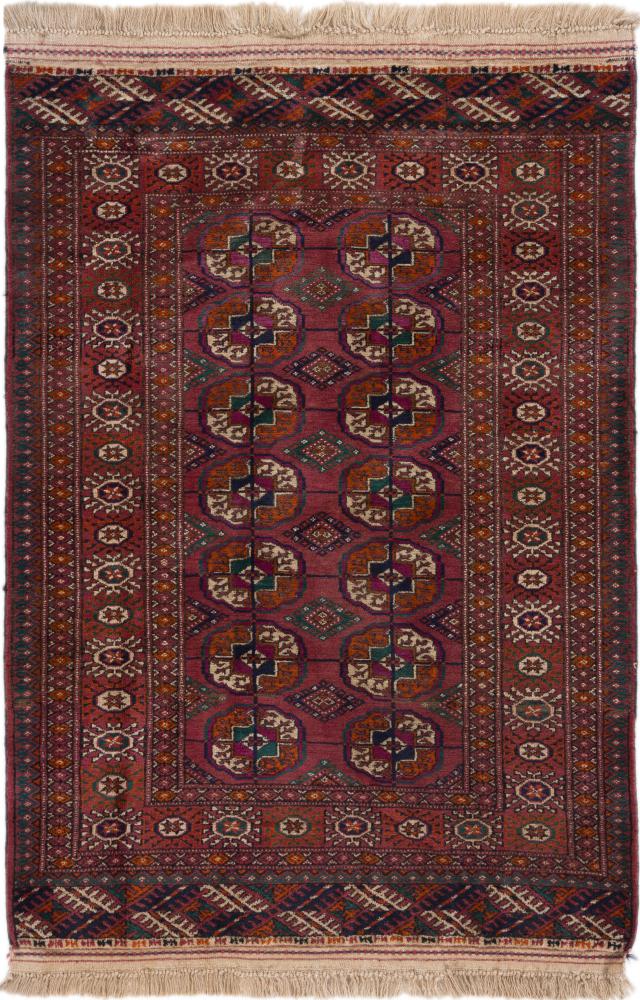 Persian Rug Turkaman 127x89 127x89, Persian Rug Knotted by hand